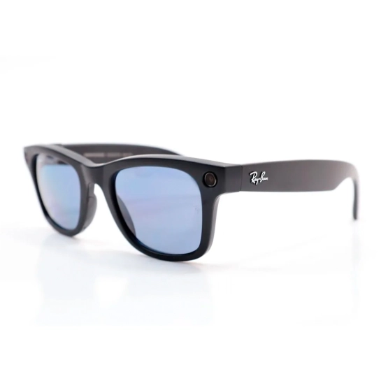 Смарт-очки Ray-Ban Meta Wayfarer Matte Black Dusty Blue (RW4006 601SM150)