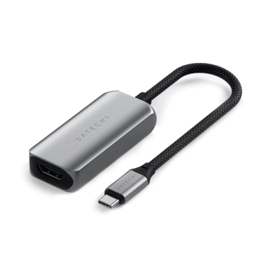 Адаптер Satechi USB-C to HDMI 2.1 8K Adapter Space Gray (ST-AC8KHM) - цена, характеристики, отзывы, рассрочка, фото 1