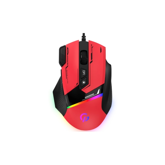 Миша GamePro USB Red (GM300R) - ціна, характеристики, відгуки, розстрочка, фото 1