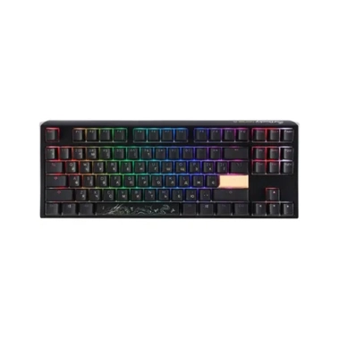 Клавіатура Ducky One 3 TKL Cherry MX Red RGB UA USB Black - цена, характеристики, отзывы, рассрочка, фото 1