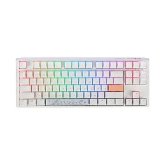 Клавиатура Ducky One 3 TKL Cherry MX Red RGB UA USB White 
