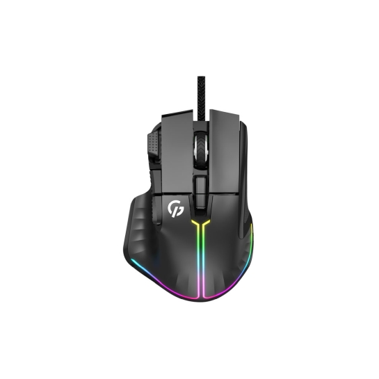 Миша GamePro USB Black (GM500B) - ціна, характеристики, відгуки, розстрочка, фото 1