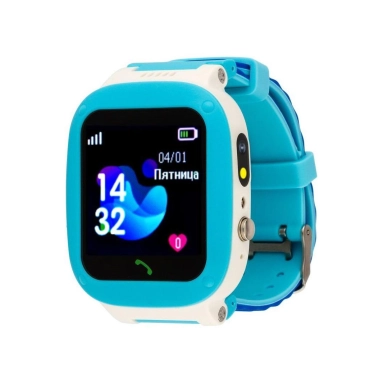 Детские смарт-часы Amigo GO004 Splashproof Camera+LED Blue (746403) - цена, характеристики, отзывы, рассрочка, фото 1