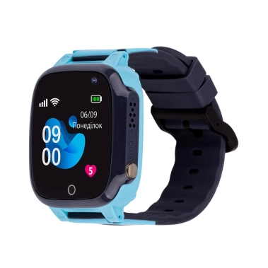 Детские смарт-часы Amigo GO008 MILKY GPS WIFI Blue (873292) - цена, характеристики, отзывы, рассрочка, фото 1