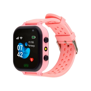 Детские смарт-часы Amigo GO009 Pink (996384) - цена, характеристики, отзывы, рассрочка, фото 1