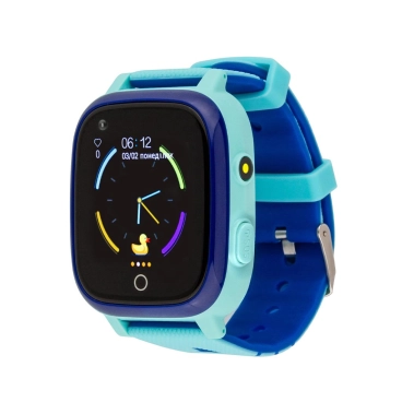 Детские смарт-часы Amigo GO005 4G WIFI Kids Waterproof Thermometer Blue (747017) - цена, характеристики, отзывы, рассрочка, фото 1