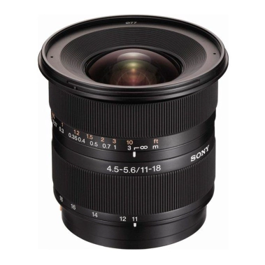 Об'єктив фотокамери Sony DT 11-18 мм f/4.5-5.6 (SAL1118) - цена, характеристики, отзывы, рассрочка, фото 1