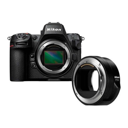 Фотоапарат з адаптером для об