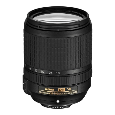 Объектив для фотоаппарата Nikon AF-S DX NIKKOR 18-140mm f/3.5-5.6G ED VR (JAA819DA) - цена, характеристики, отзывы, рассрочка, фото 1