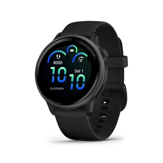 Смарт-часы Garmin Vivoactive 6 Slate with Black Band (010-02985-00) - цена, характеристики, отзывы, рассрочка, фото 1