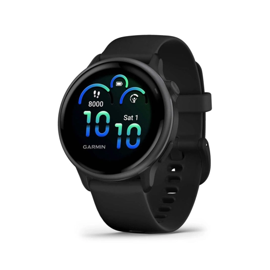 Смарт-годинник Garmin Vivoactive 6 Slate with Black Band (010-02985-00)