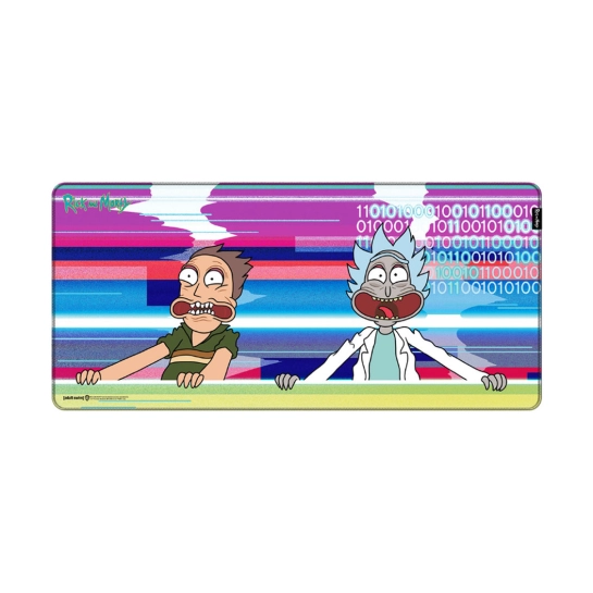 Коврик для мыши RICK AND MORTY Glitched (Рік і Морті) XL