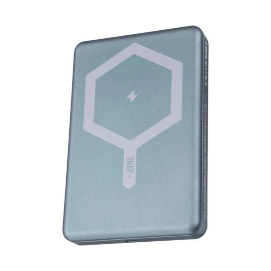 Внешний аккумулятор Powerbank Gelius Snap+ Magnetic Wireless Charge 10000mAh
