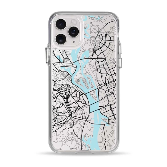 Чехол Pump Clear Case for iPhone 11 Pro Urban Kyiv