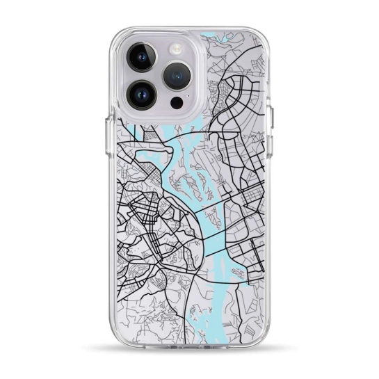 Чехол Pump Clear Case for iPhone 14 Pro Urban Kyiv