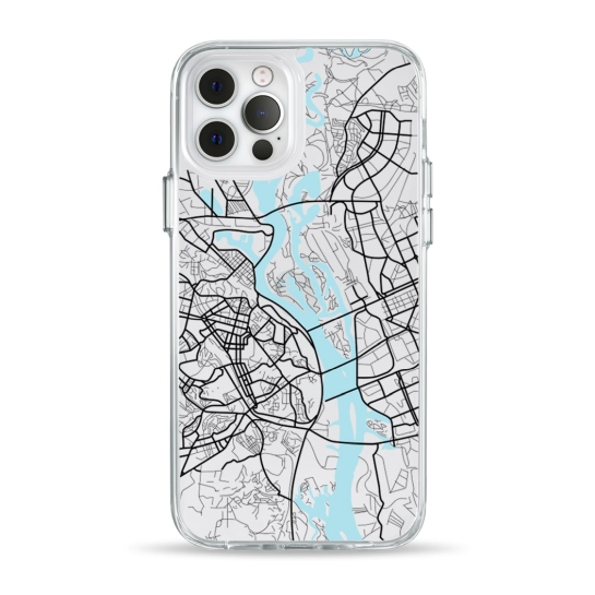 Чехол Pump Clear Case for iPhone 12/12 Pro Urban Kyiv - цена, характеристики, отзывы, рассрочка, фото 1
