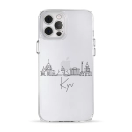 Чохол Pump Clear Case for iPhone 12 Pro Max Kyiv in Lines