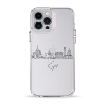 Чехол Pump Clear Case for iPhone 13 Pro Max Kyiv in Lines