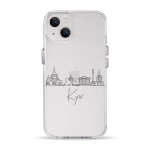 Чехол Pump Clear Case for iPhone 13 Kyiv in Lines