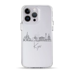 Чехол Pump Clear Case for iPhone 14 Pro Kyiv in Lines