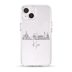 Чохол Pump Clear Case for iPhone 14 Kyiv in Lines