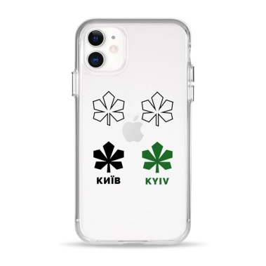 Чохол Pump Clear Case for iPhone 11 Kyiv Pattern - цена, характеристики, отзывы, рассрочка, фото 1