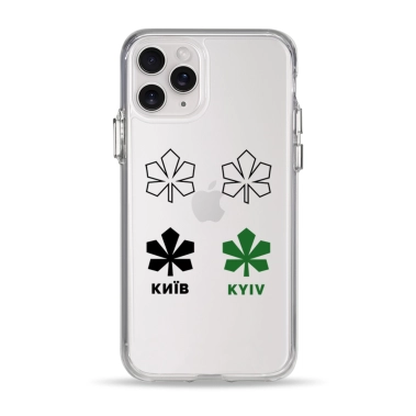 Чохол Pump Clear Case for iPhone 11 Pro Kyiv Pattern - цена, характеристики, отзывы, рассрочка, фото 1