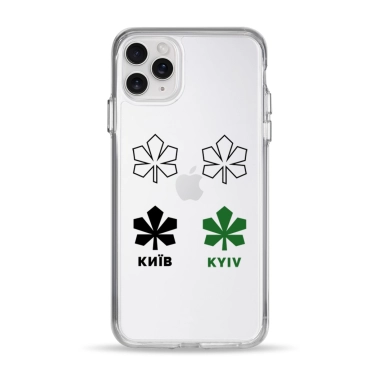Чохол Pump Clear Case for iPhone 11 Pro Max Kyiv Pattern - цена, характеристики, отзывы, рассрочка, фото 1