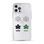 Чехол Pump Clear Case for iPhone 12 Pro Max Kyiv Pattern
