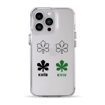 Чехол Pump Clear Case for iPhone 13 Pro Kyiv Pattern