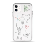 Чохол Pump Clear Case for iPhone 11 Kyiv Underground
