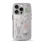 Чехол Pump Clear Case for iPhone 15 Pro Kyiv Underground