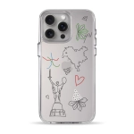 Чехол Pump Clear Case for iPhone 15 Pro Max Kyiv Underground