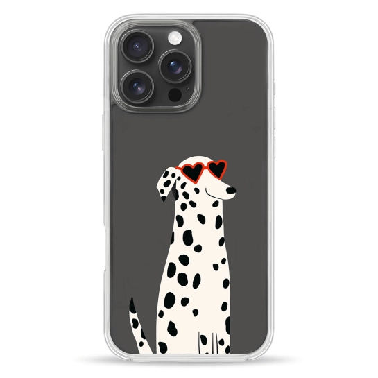 Чохол Pump Clear Case for iPhone 16 Pro Dalmatin