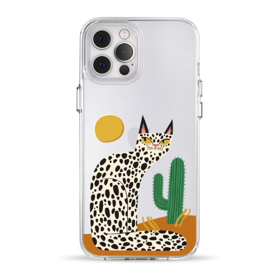 Чехол Pump Clear Case for iPhone 12 Pro Max Leopard kaktus - цена, характеристики, отзывы, рассрочка, фото 1