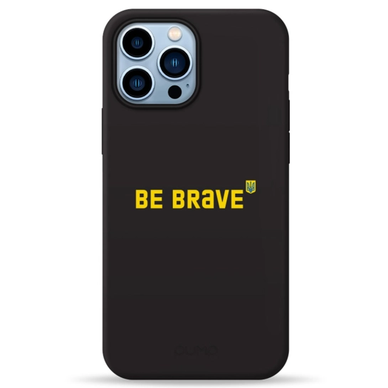 Чехол Pump Silicone Minimalistic Case with MagSafe for iPhone 13 Pro Max Be Brave