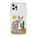 Чохол Pump Clear Case for iPhone 12/12 Pro Leopard kaktus