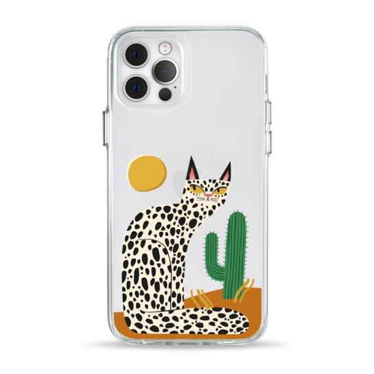 Чехол Pump Clear Case for iPhone 12/12 Pro Leopard kaktus - цена, характеристики, отзывы, рассрочка, фото 1