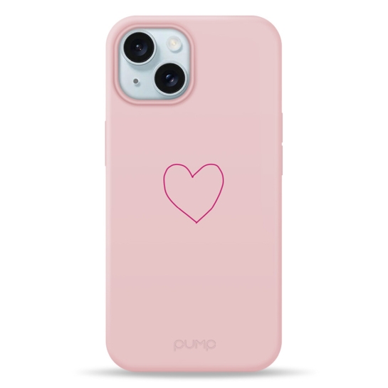 Чехол Pump Silicone Minimalistic Case with MagSafe for iPhone 13 Pro Kryve Heart # - цена, характеристики, отзывы, рассрочка, фото 1