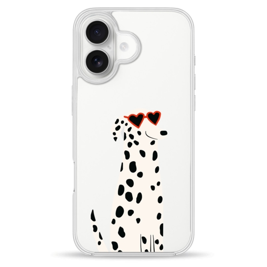 Чохол Pump Clear Case for iPhone 16 Dalmatin - ціна, характеристики, відгуки, розстрочка, фото 1