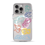 Чехол Pump Clear Case for iPhone 15 Pro Max Cloudy dogs