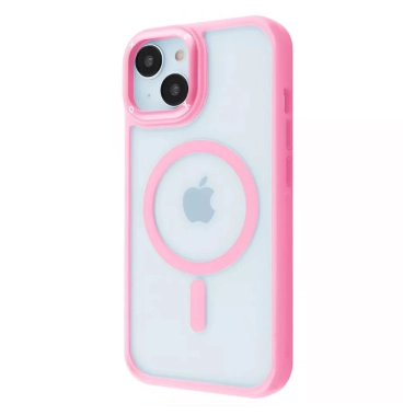 Чехол Proove Clear Essence Case with Magnetic Ring for iPhone 15 Pink Sand - цена, характеристики, отзывы, рассрочка, фото 1