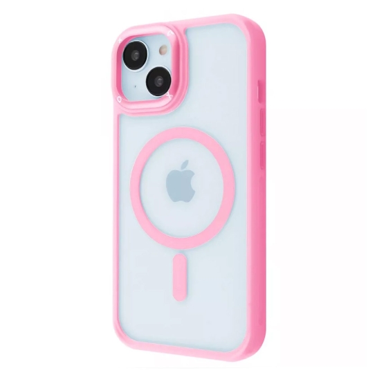 Чохол Proove Clear Essence Case with Magnetic Ring for iPhone 15 Pink Sand - ціна, характеристики, відгуки, розстрочка, фото 1