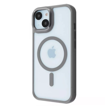 Чехол Proove Clear Essence Case with Magnetic Ring for iPhone 15 Gray - цена, характеристики, отзывы, рассрочка, фото 1