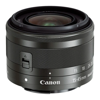 Объектив для фотоаппарата Canon EF-M 15-45mm f/3.5-6.3 IS STM (0572C005) - цена, характеристики, отзывы, рассрочка, фото 1