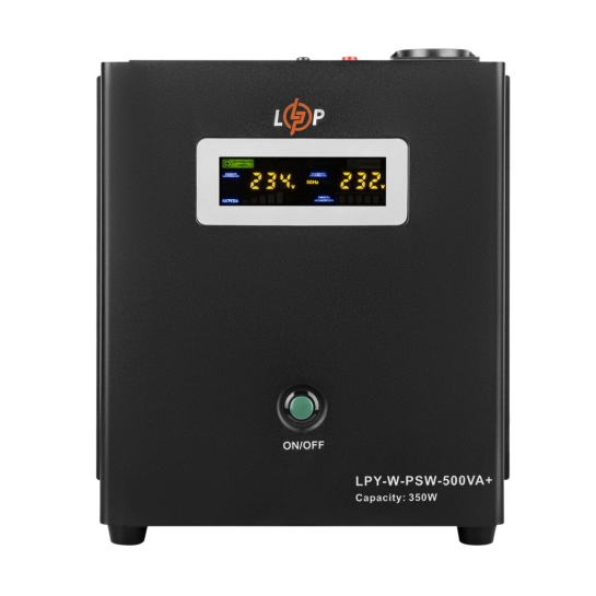 ИБП LogicPower LPY-W-PSW-500VA+ (350Вт) 5A/10A 12V (LP4142)