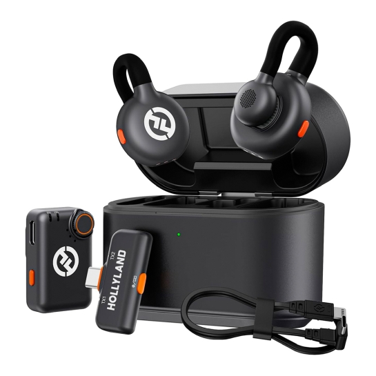 Мікрофонна радіосистема Hollyland Lark M2S Combo - ціна, характеристики, відгуки, розстрочка, фото 1