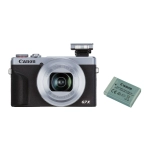 Фотоаппарат Canon PowerShot G7 X Mark III Silver Battery Kit (3638C014AA)