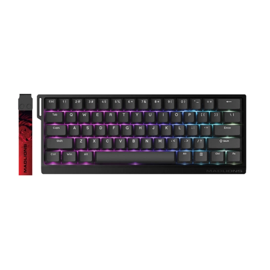 Клавиатура Madlions MAD 60HE RGB USB Black (FGG-MAD60HE-RGB-BLK)