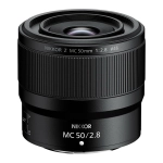 Об'єктив для фотоапарата Nikon Z MC 50mm f/2.8 Macro (JMA603DA)